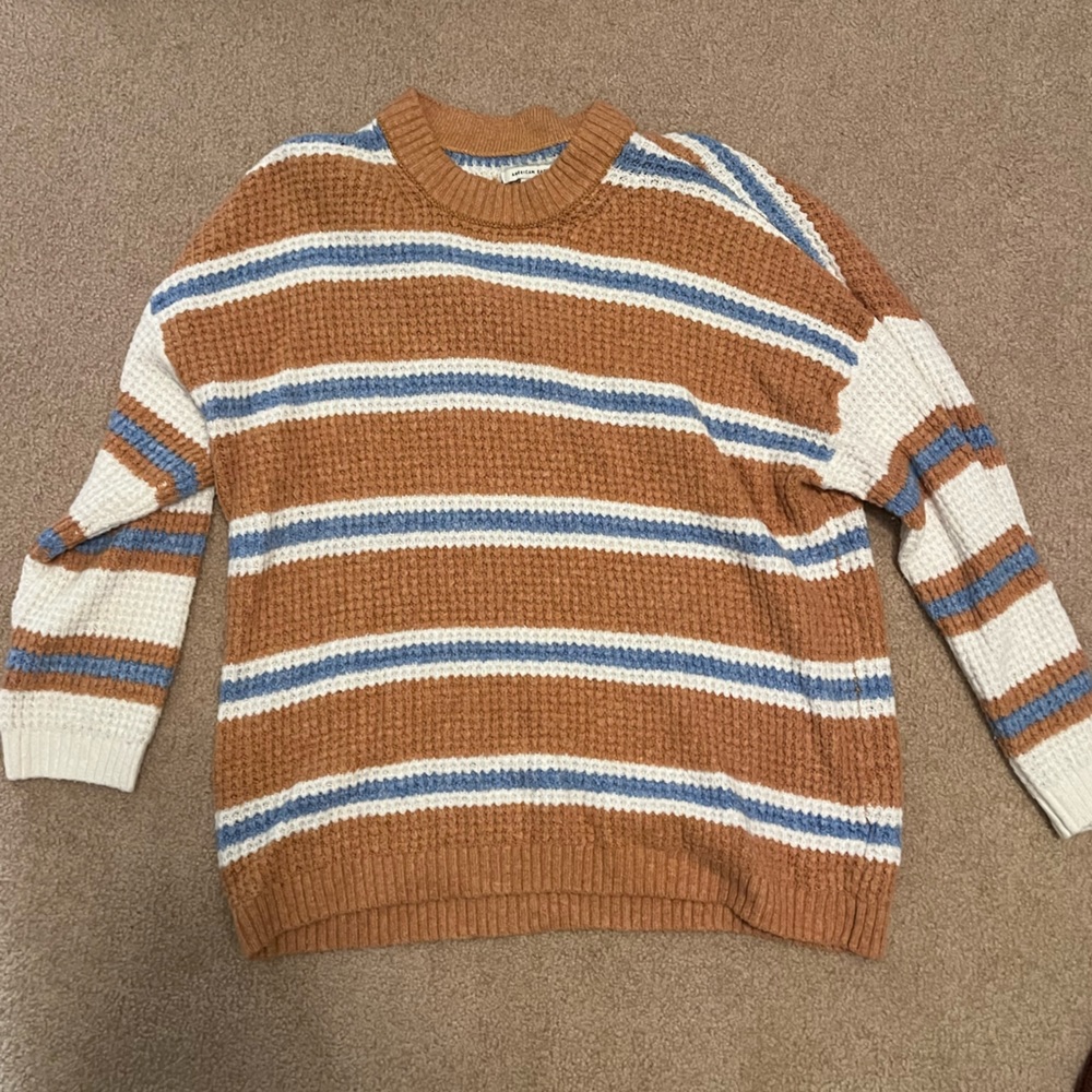 Striped Knit Sweater